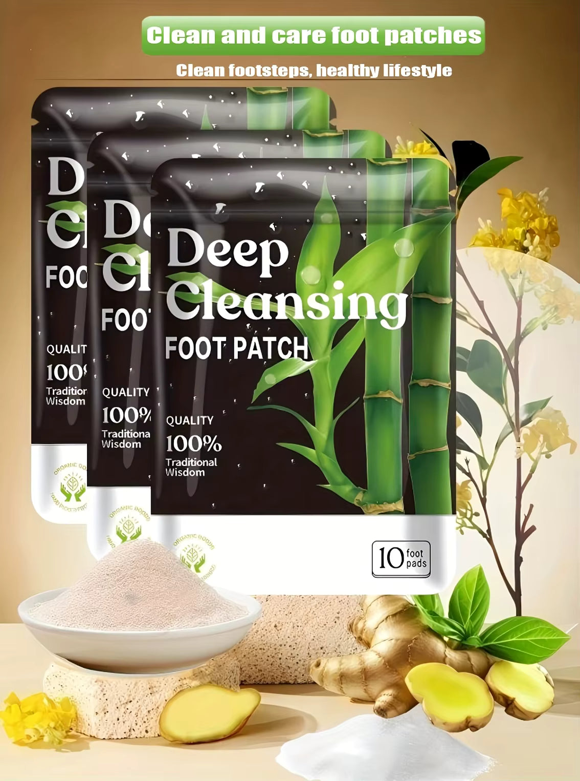 Yasumi™ Detox Patches – Naturlig detox mens du sover