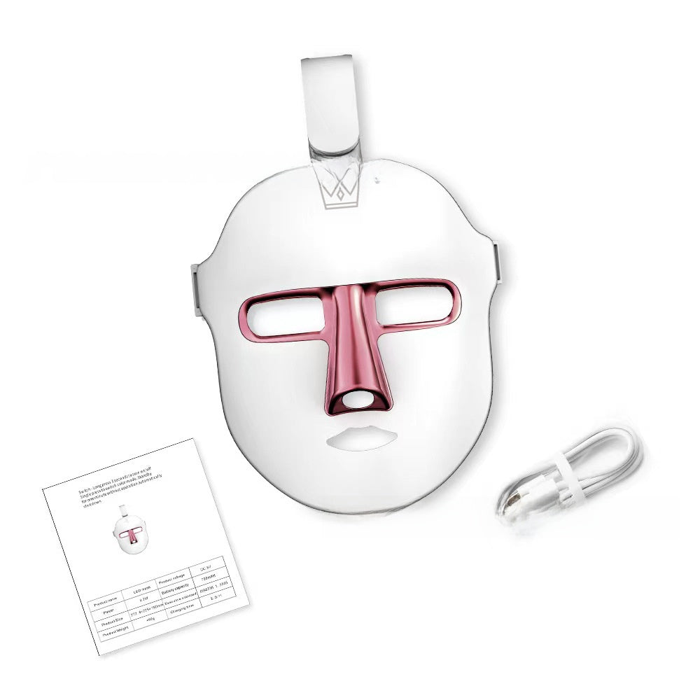 7-Farvet LED Lysterapi Ansigtsmaske
